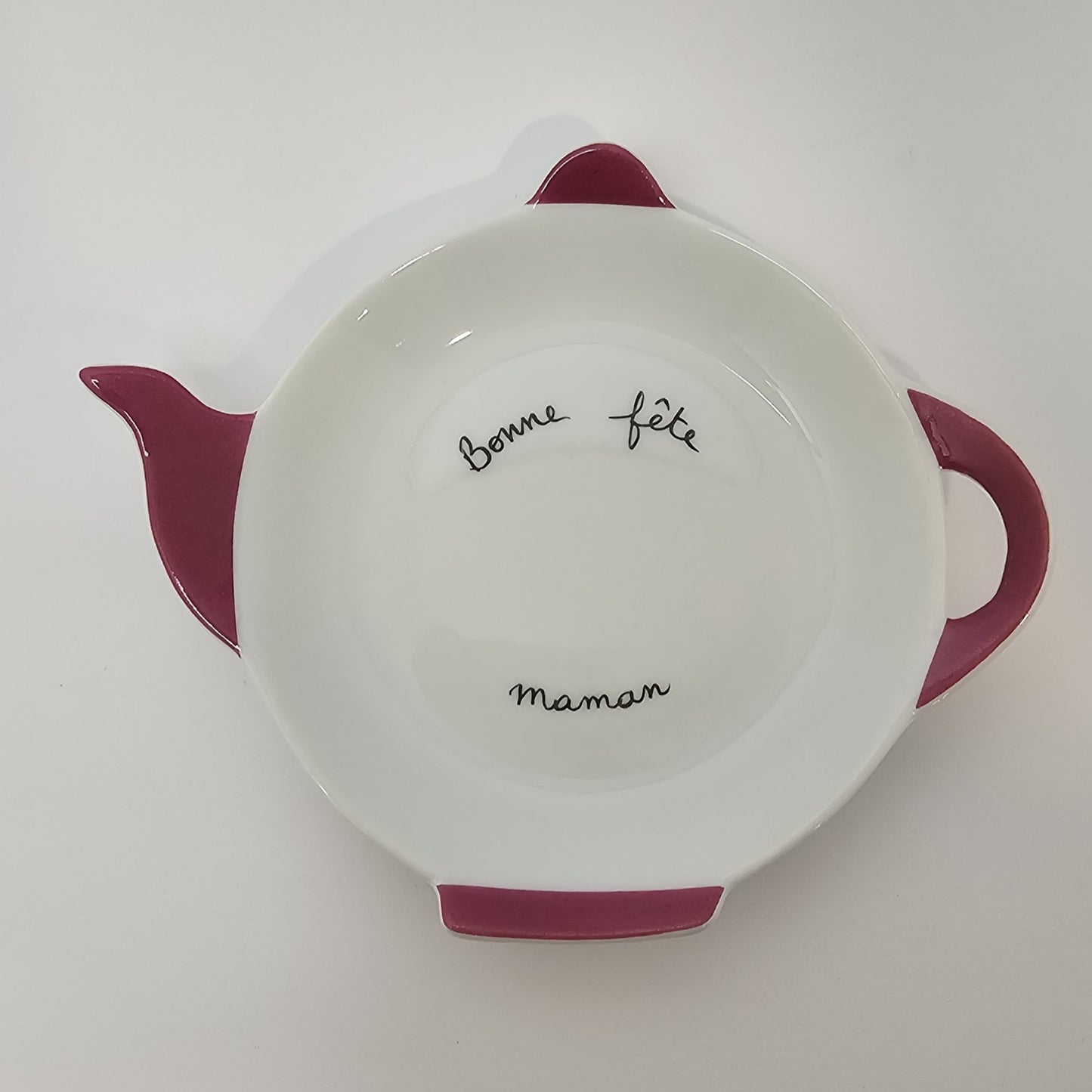 Image de l'assiette Chacha personnalisable de Comme un samedi.
